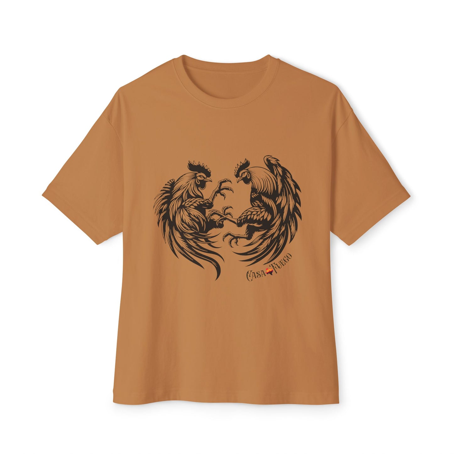 "Pelea De Gallos" Unisex Boxy Graphic Tee